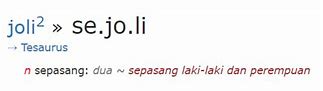 Dua Sejoli Adalah Bahasa